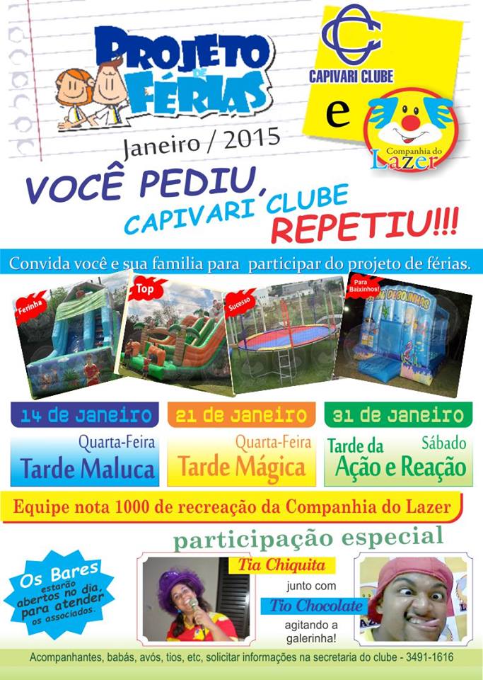 Projeto Férias 2015