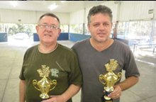 Quarta etapa do truco em duplas teve vitória de Antônio e Fábio