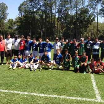 Futebol menor teve torneio para a categoria sub-14