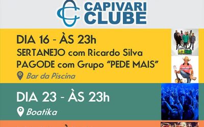Programação Férias 2016