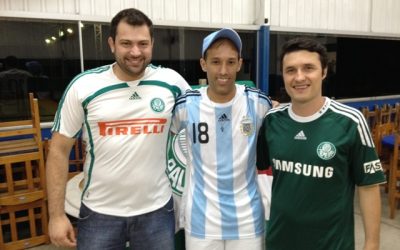 1.ª etapa do truco em equipe de três