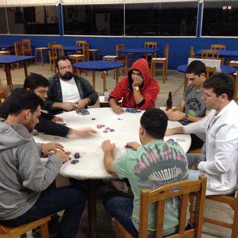 1.º torneio interno de poker 2016