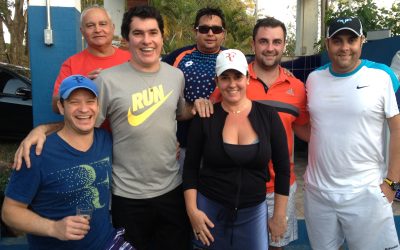 Torneios internos de tênis feminino e masculino