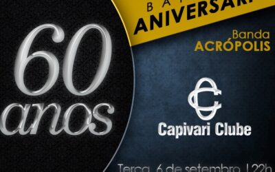 BAILE DE ANIVERSÁRIO 60 ANOS