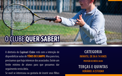 Escolinha de Tênis