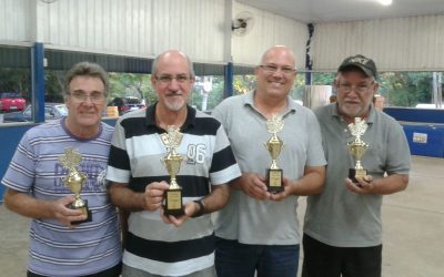 Truco, em duplas, teve Célio e Mário Tadeu vencendo a 3.ª etapa