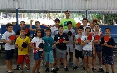 Torneios internos de tênis de mesa 2018