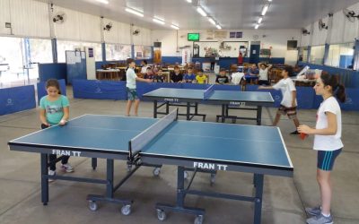 Torneios internos de tênis de mesa 2018