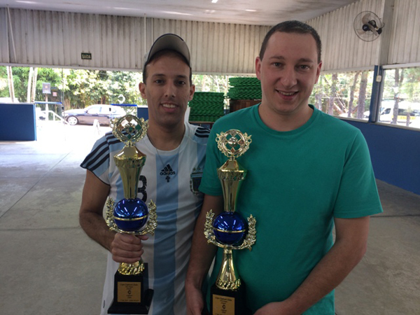 Premiação do ranking do truco, em duplas, 1.º semestre de2018