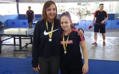 Torneios internos de tênis de mesa