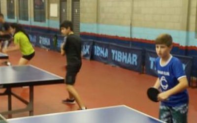 Treinamento especial, de tênis de mesa, em Piracicaba