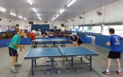 Torneios internos de tênis de mesa