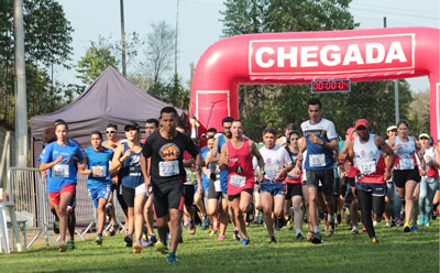 Prova pedestre Capivari Clube 63 anos