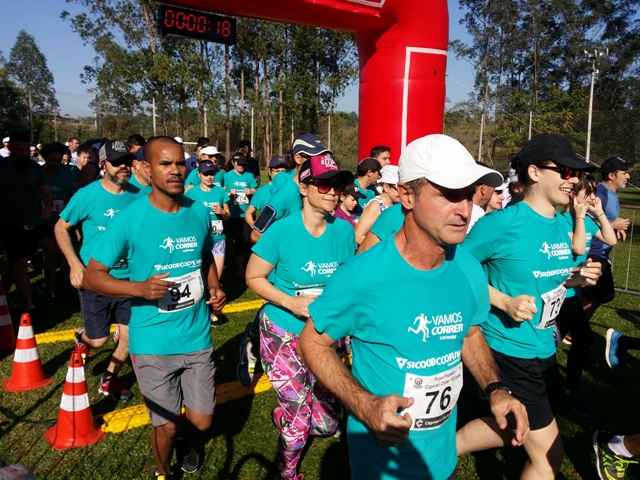 Prova pedestre Capivari Clube 65 anos