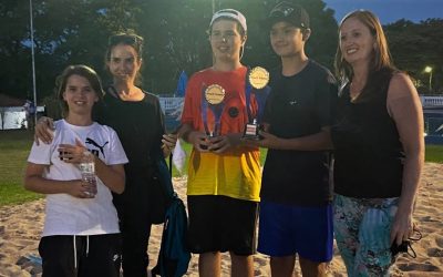 Torneios internos de beach tennis