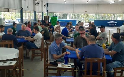 Torneio interno de truco, em duplas