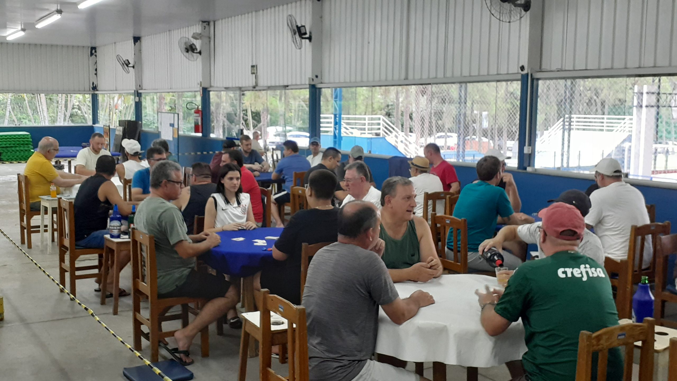 Torneio interno de truco, em duplas