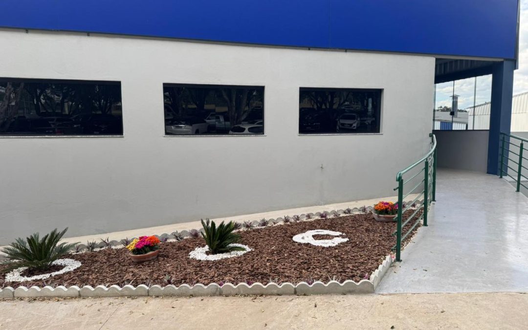 Novo prédio, multiuso, em fase de conclusão
