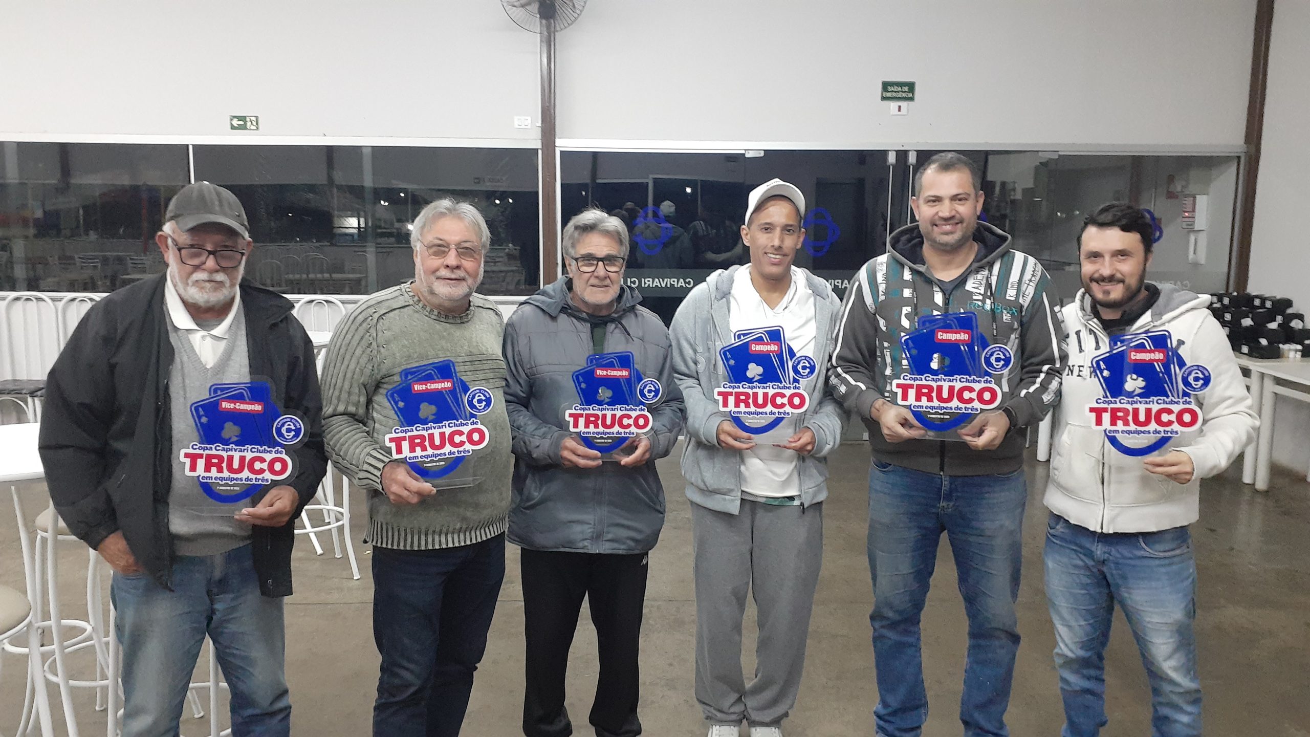 Copa Capivari Clube de truco, em equipes de três, 1.º semestre de 2025